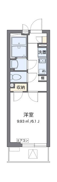 クレイノアレグリアスⅡ 間取り図