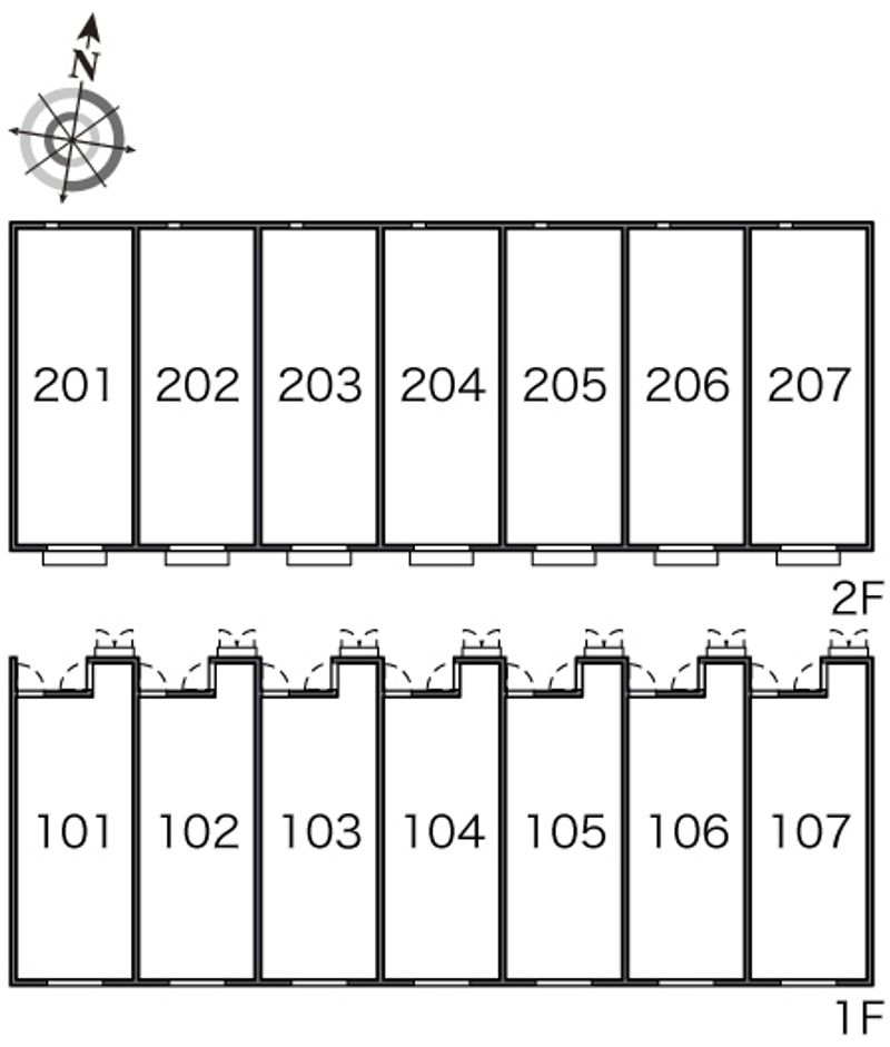 レオネクストグランシエスタ 間取り配置図