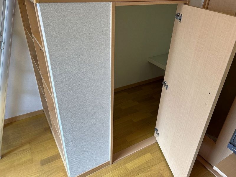 レオパレスサンライズⅡ 収納
