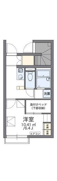 レオパレスれお 間取り図