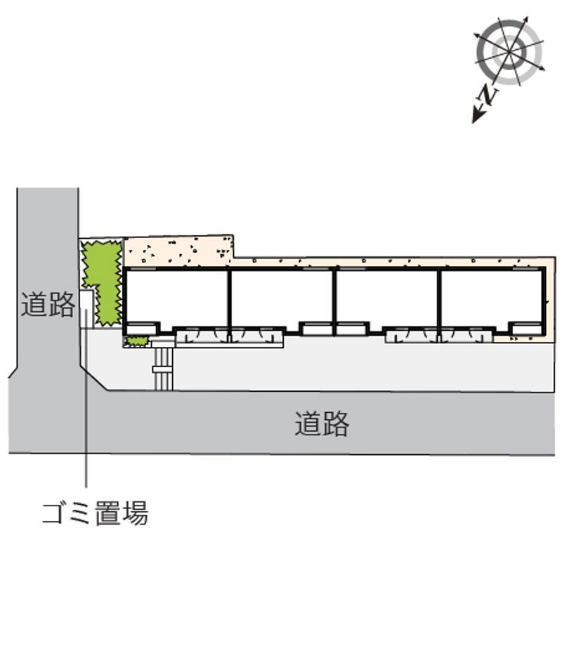 レオネクストＳＡＫＡＹＡ 配置図