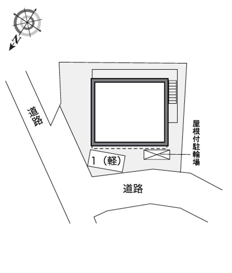 レオパレスヴィー 配置図