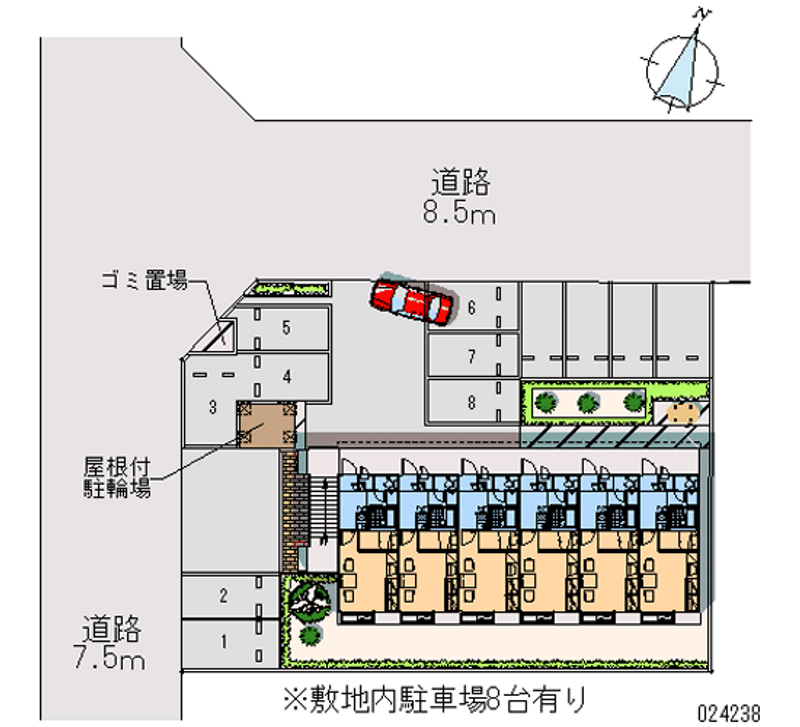 24238月租停车场