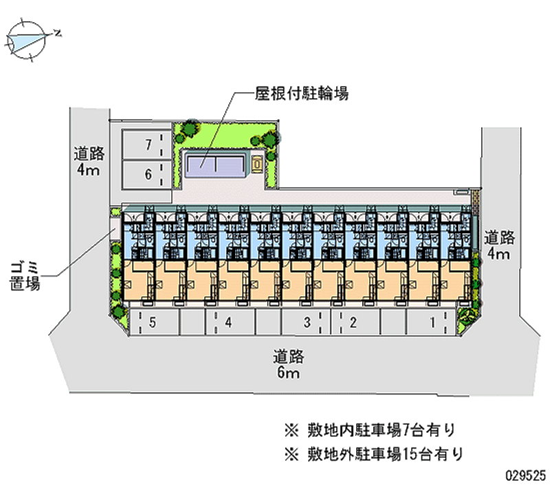 29525 Monthly parking lot