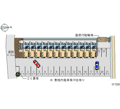 17288 Monthly parking lot