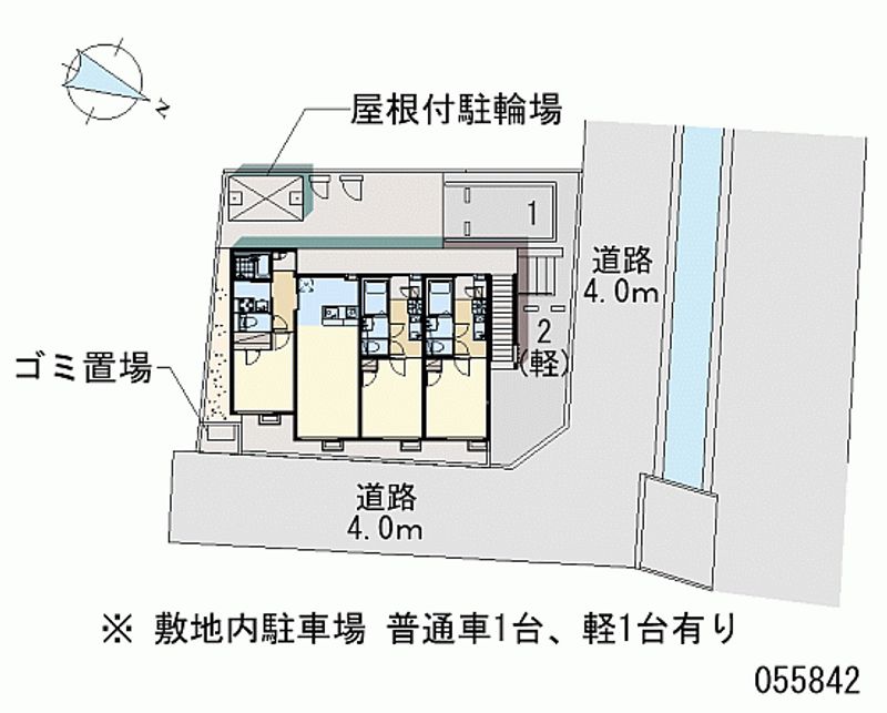 55842月租停车场