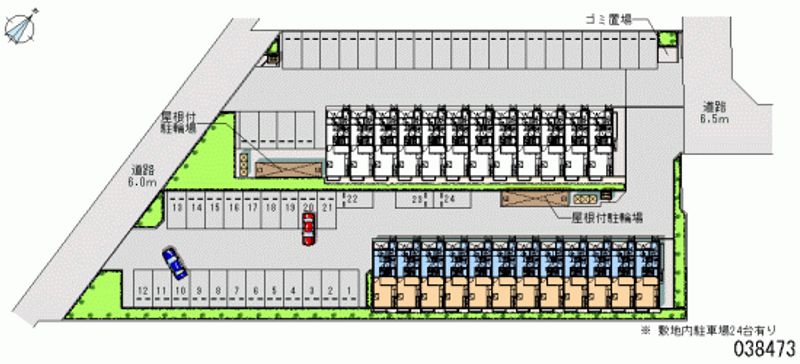 38473 Monthly parking lot