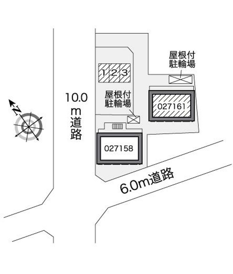 レオパレスエスタⅢ 配置図