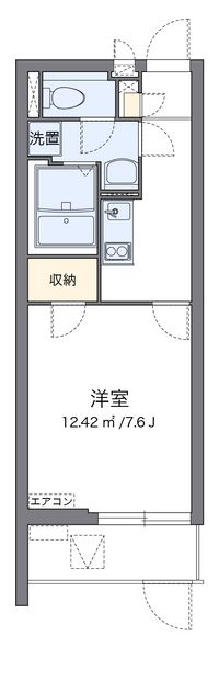 クレイノ陸王 間取り図