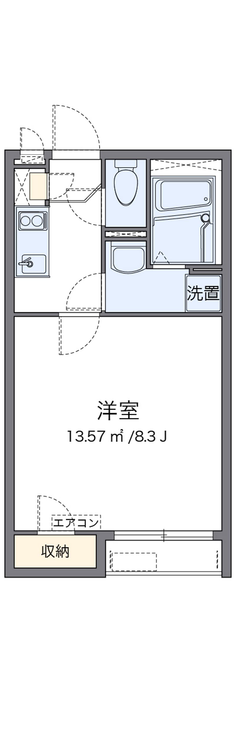 クレイノストンフィルドⅡ 間取図