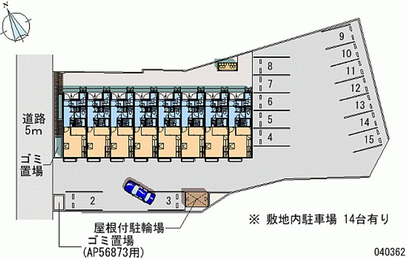 レオパレスＴＡＴＳＵＭＩ 月極駐車場