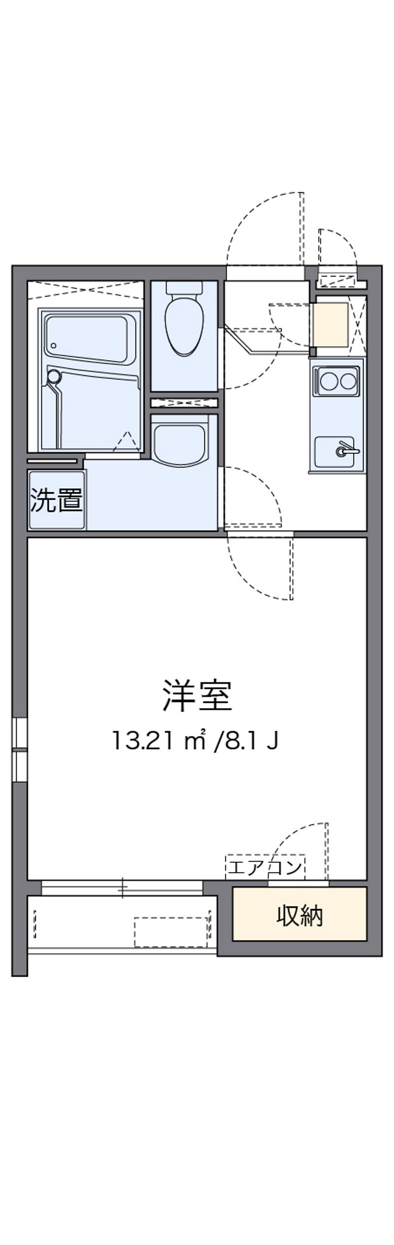 クレイノサニープレイス宮前平 間取図