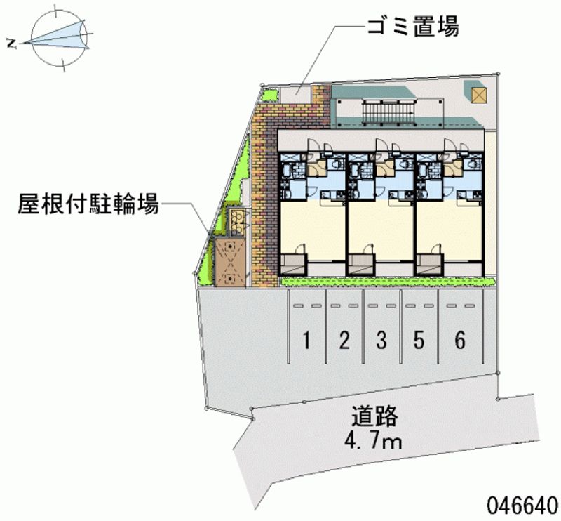 レオネクストディアコート京田辺 月極駐車場