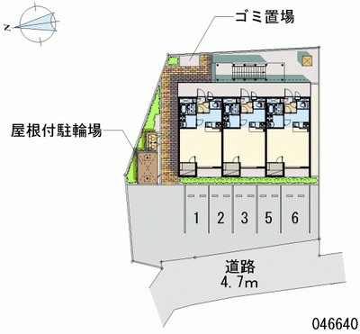 46640 Monthly parking lot