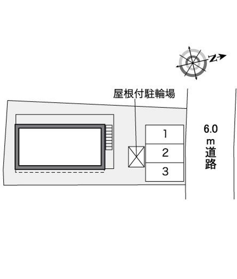 レオパレスＹ　有松 配置図