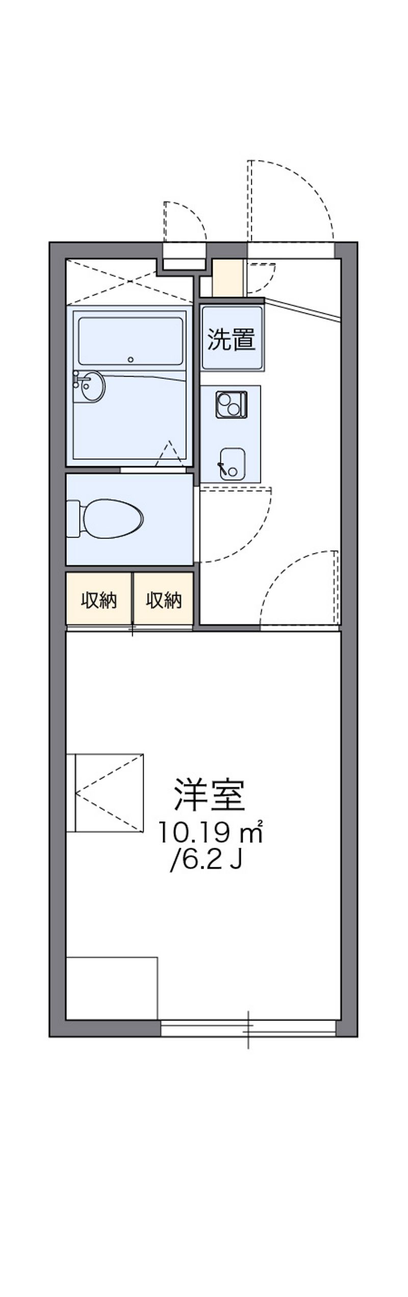 レオパレスＧＬＡＮＺ　ＯＢＥＲ 間取図
