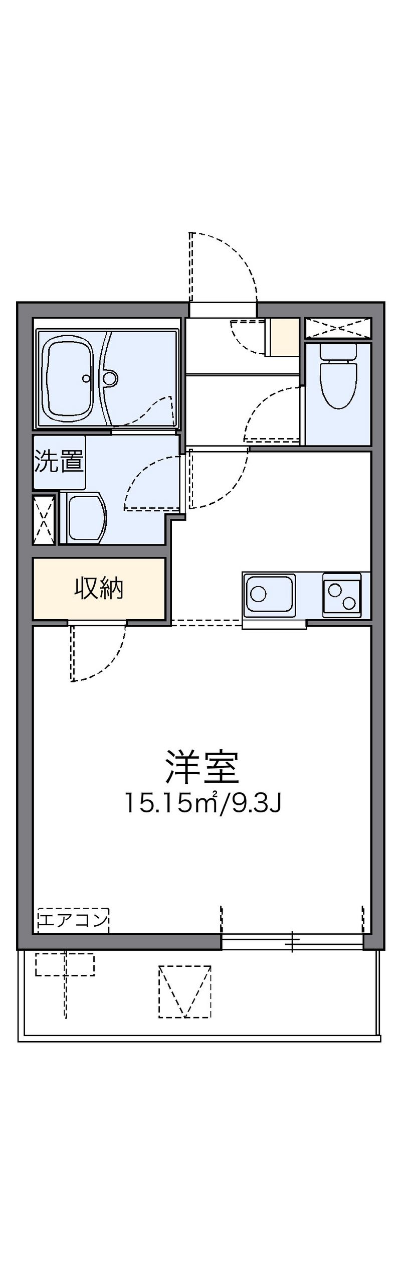 レオネクストレオテクノポリス２ 間取り