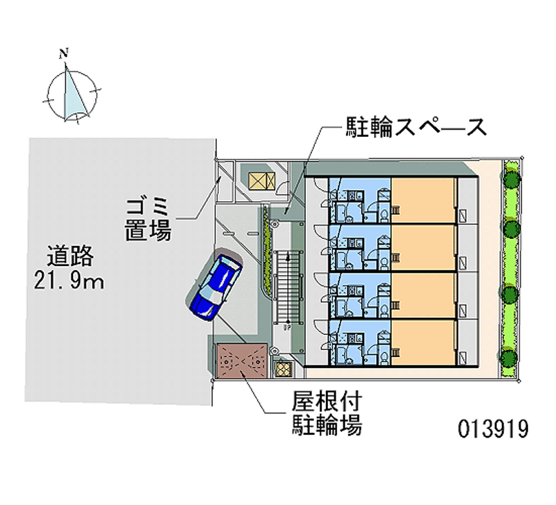 レオパレスＡＬＴＡⅡ 月極駐車場