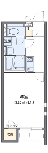 クレイノオームラⅡ 間取り図