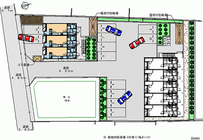 54461 Monthly parking lot