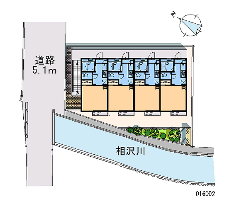 レオパレス瀬谷第１ 区画図