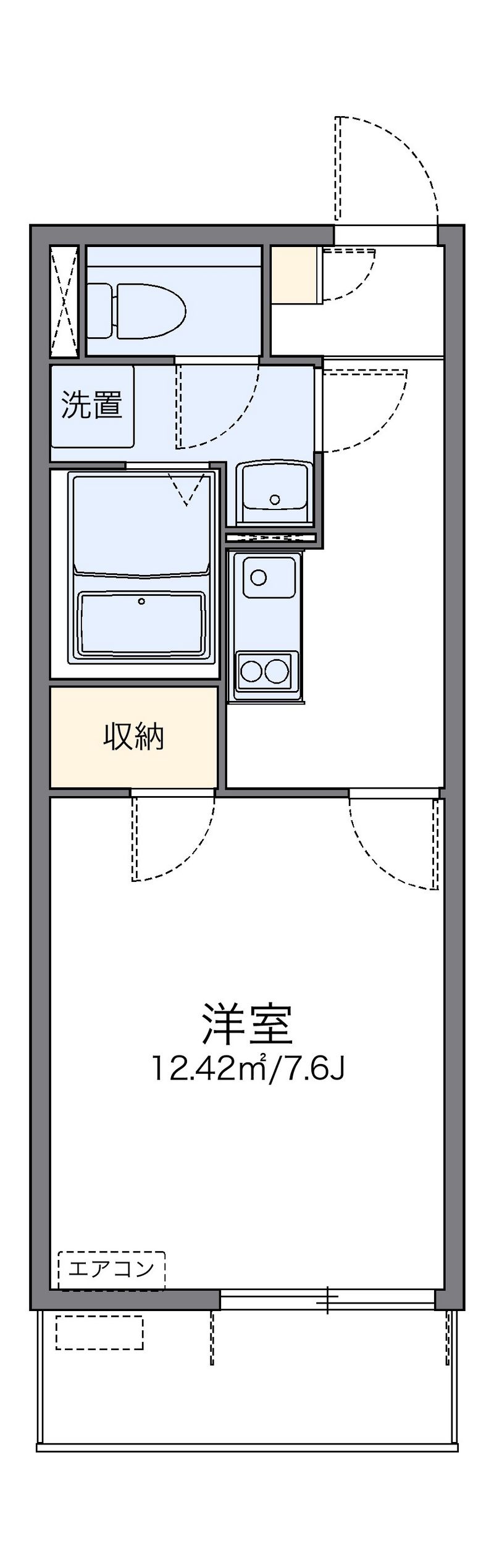 レオネクストマーレ蕨 間取図