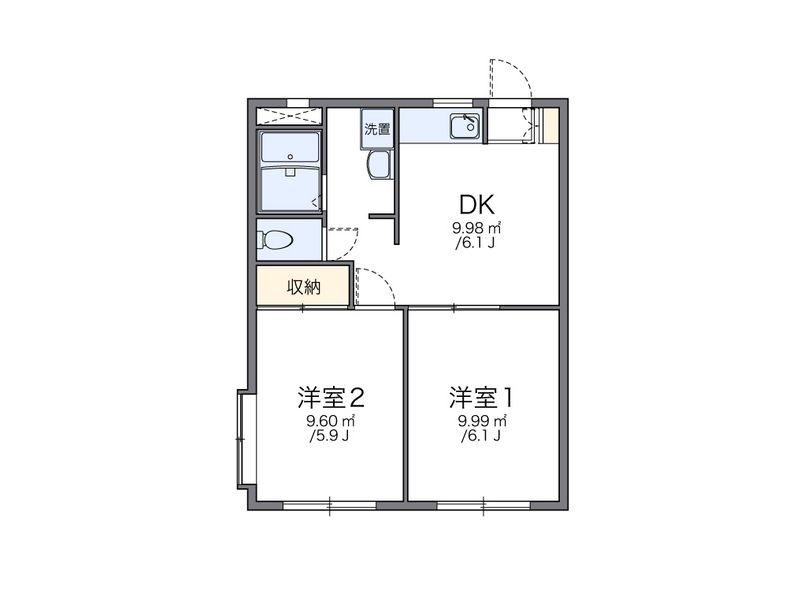 レオパレスＡＮＮＥＸ新川崎 間取図