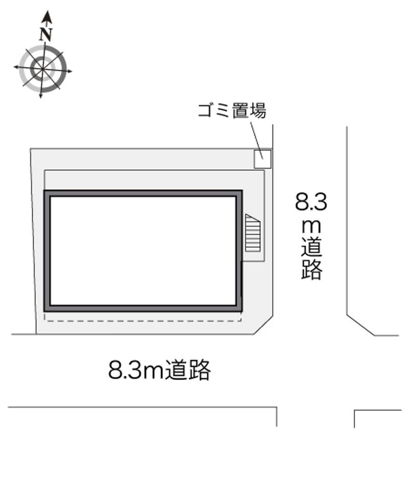 レオパレスＢＡＨＡＧＩＡ 配置図