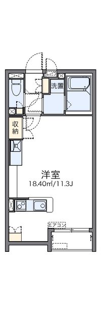 レオネクストティアラ　１５ 間取り図