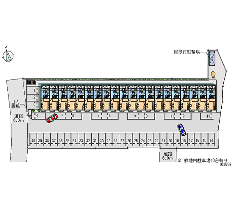 39769 bãi đậu xe hàng tháng