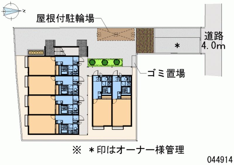 レオネクスト浜野駅前 区画図