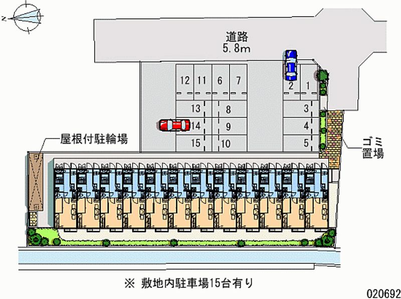 20692月租停車場