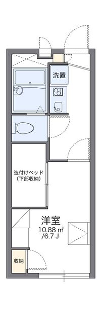 レオパレスＱＵＥＲＣＵＳ 間取り図