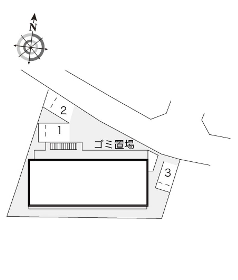 レオパレスビレック 配置図