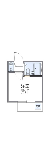 レオパレス金町第１ 間取り図