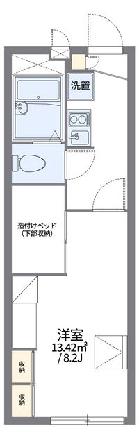 レオパレスクリンゲル 間取り図