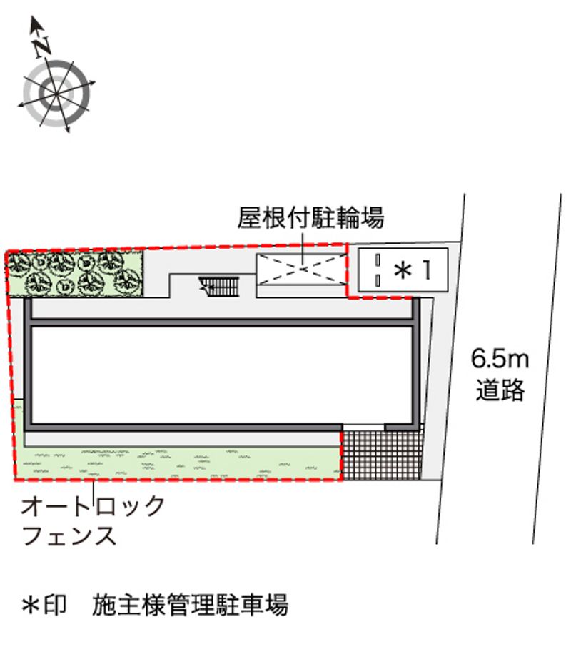 レオパレスオネスト 配置図