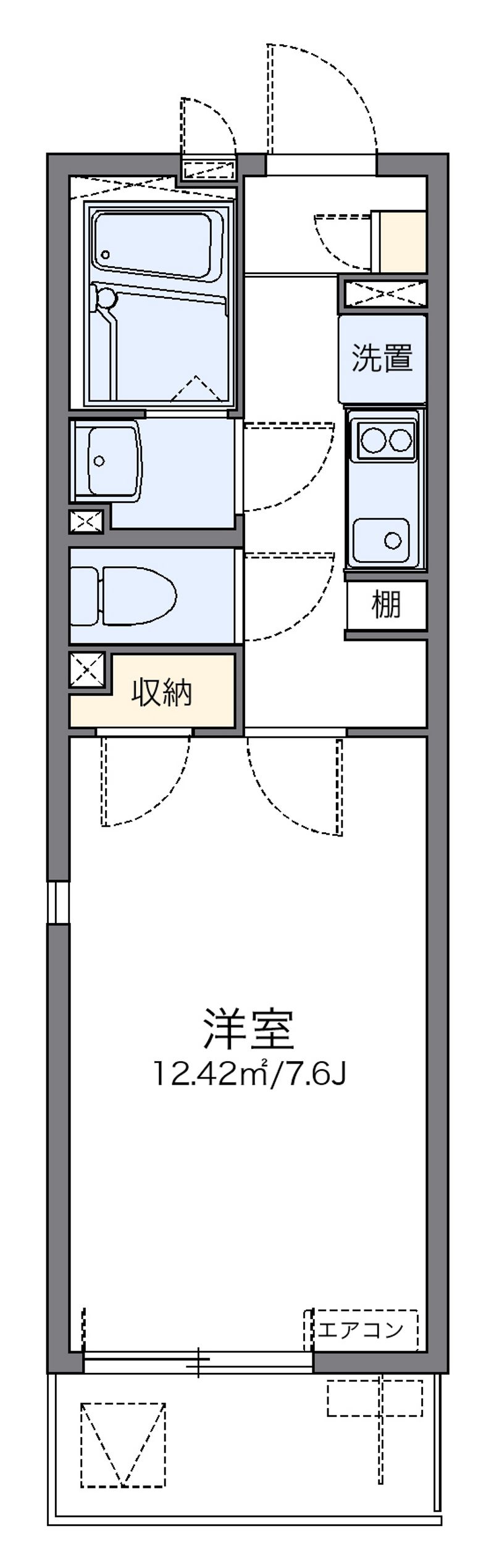 レオネクストアルシオネ 間取り