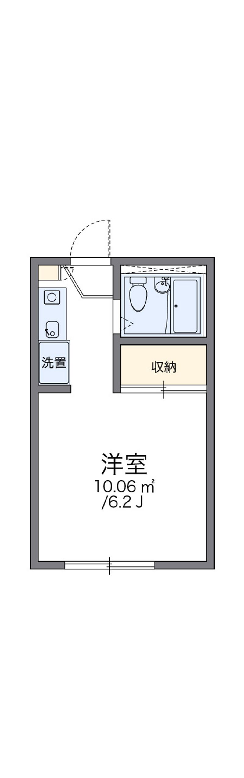 レオパレスＳｏｕｔｈＲｉｖｅｒⅡ 間取図
