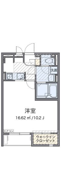 ミランダ光彩ＥＡＳＴ 間取り図