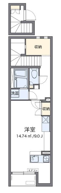 レオネクスト栄町記念公園 間取り図