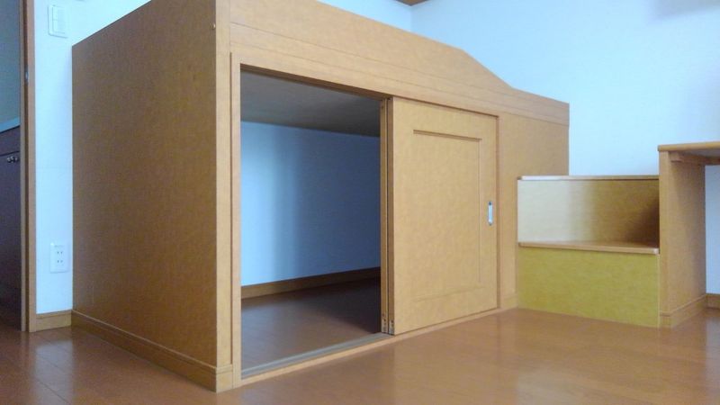 レオパレスコーポ　バードヒル 寝室