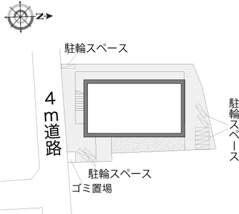 レオパレスルーチェ 配置図