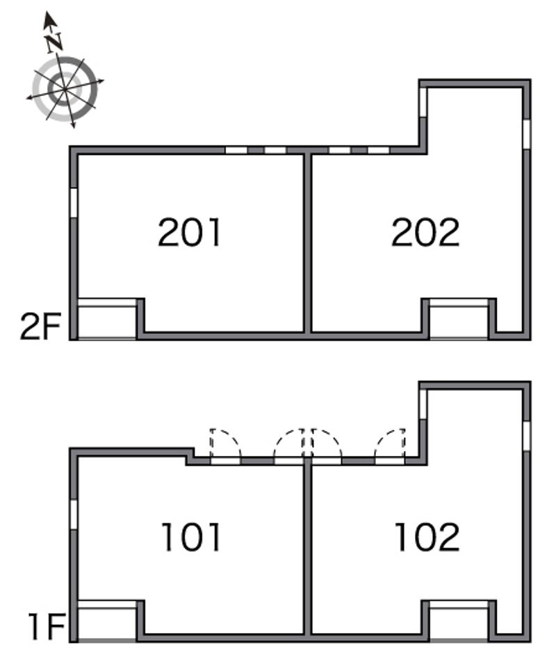 レオネクストアコラート 間取り配置図