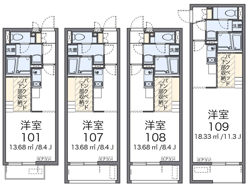 ミランダルーチェⅢ 間取図