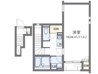 クレイノショコラーデ 間取り図