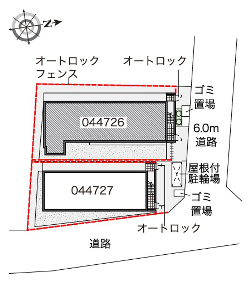 レオパレスシンフォニー 配置図