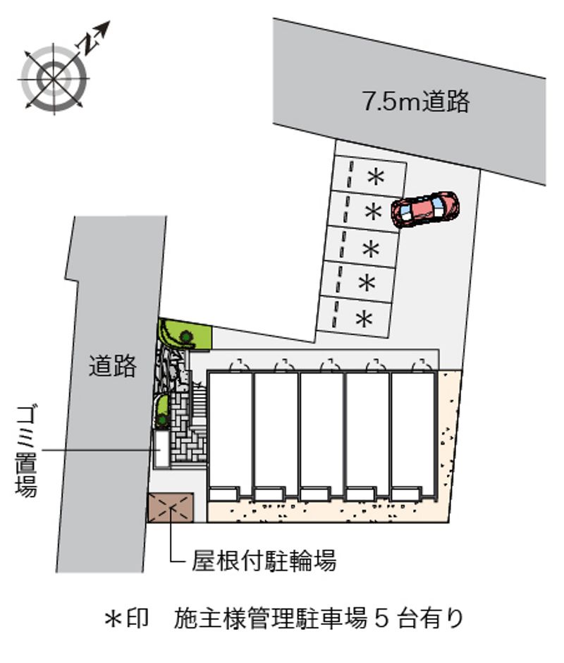 レオネクスト大和町 配置図