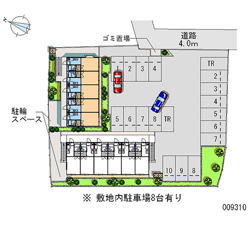 09310 Monthly parking lot