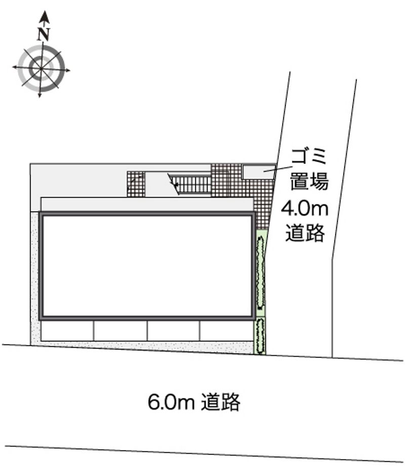 レオパレスＡＳ６３ 配置図